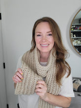 Load image into Gallery viewer, The Brioche Crochet Scarf PDF Pattern