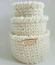 Load image into Gallery viewer, Nesting Baskets Crochet Pattern - PDF Download