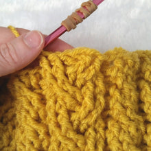 Load image into Gallery viewer, Cable Hat Crochet Pattern - PDF Download