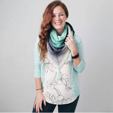 Load image into Gallery viewer, Madeline Triangle Scarf Crochet Pattern - PDF Download