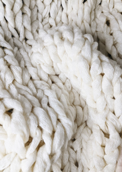 THE Jumbo Knitting Blanket