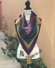 Load image into Gallery viewer, Madeline Triangle Scarf Crochet Pattern - PDF Download
