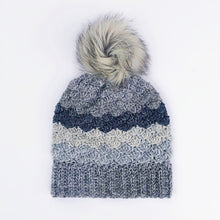 Load image into Gallery viewer, Crochet Shell Stitch Beanie Pattern - PDF Download
