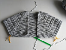 Load image into Gallery viewer, Bulky Beginner Raglan Crochet Sweater Pattern - PDF Download
